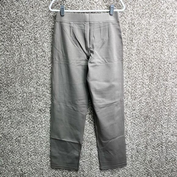 Eileen Fisher Pants Women’s Small Stone Tan Heavyweight Rayon Knit Pull On Strai - Picture 5 of 8